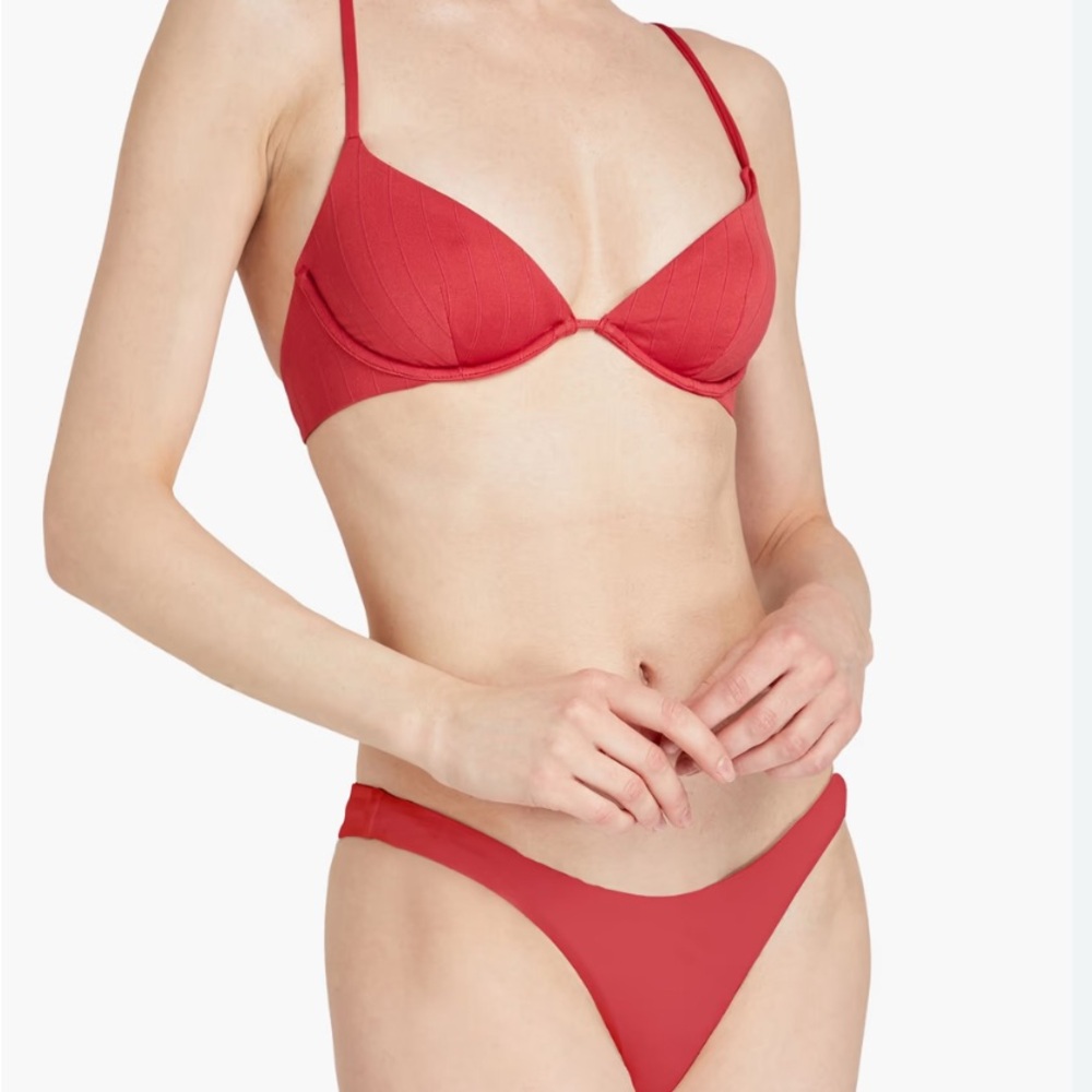Onia Liana underwired bikini top and bottom